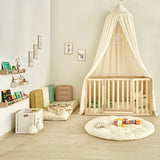 Montclair - Montessori Floor Bed with High Railings and Gate