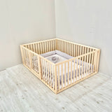 Montclair - Montessori Floor Bed with High Railings and Gate