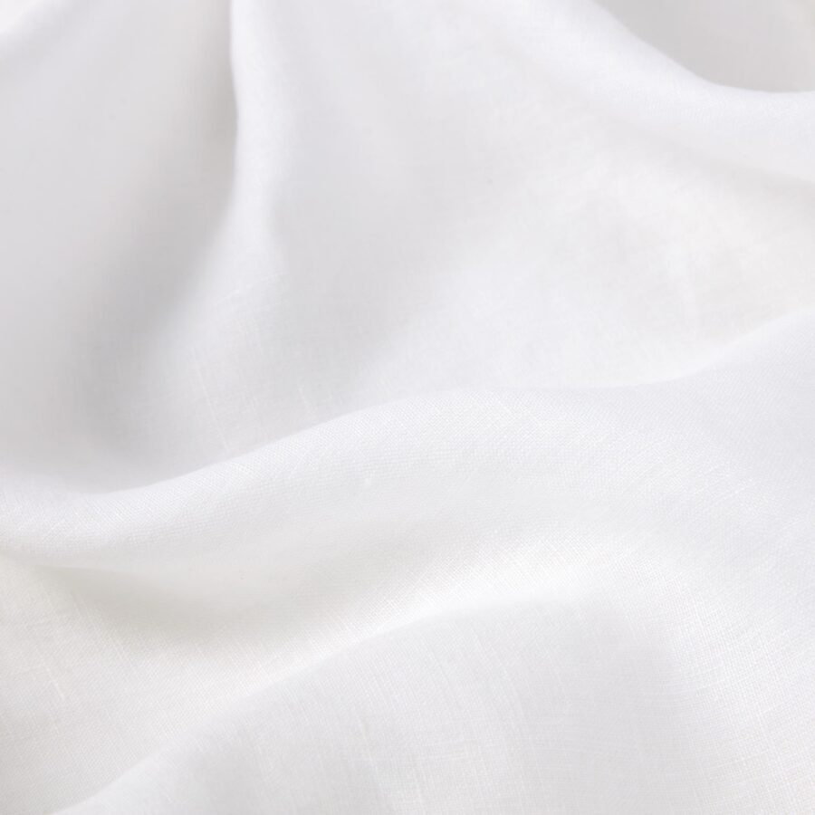 Pappini 100% Linen Sheet Set – White - Image 2
