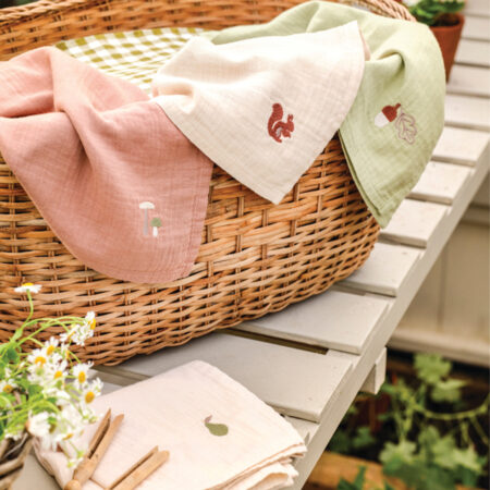 Pappini Cotton Gauze Muslin Squares – Set of 4