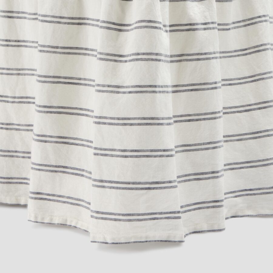 Pappini Linen Valance – Ivory Kemptown Stripe - Image 2