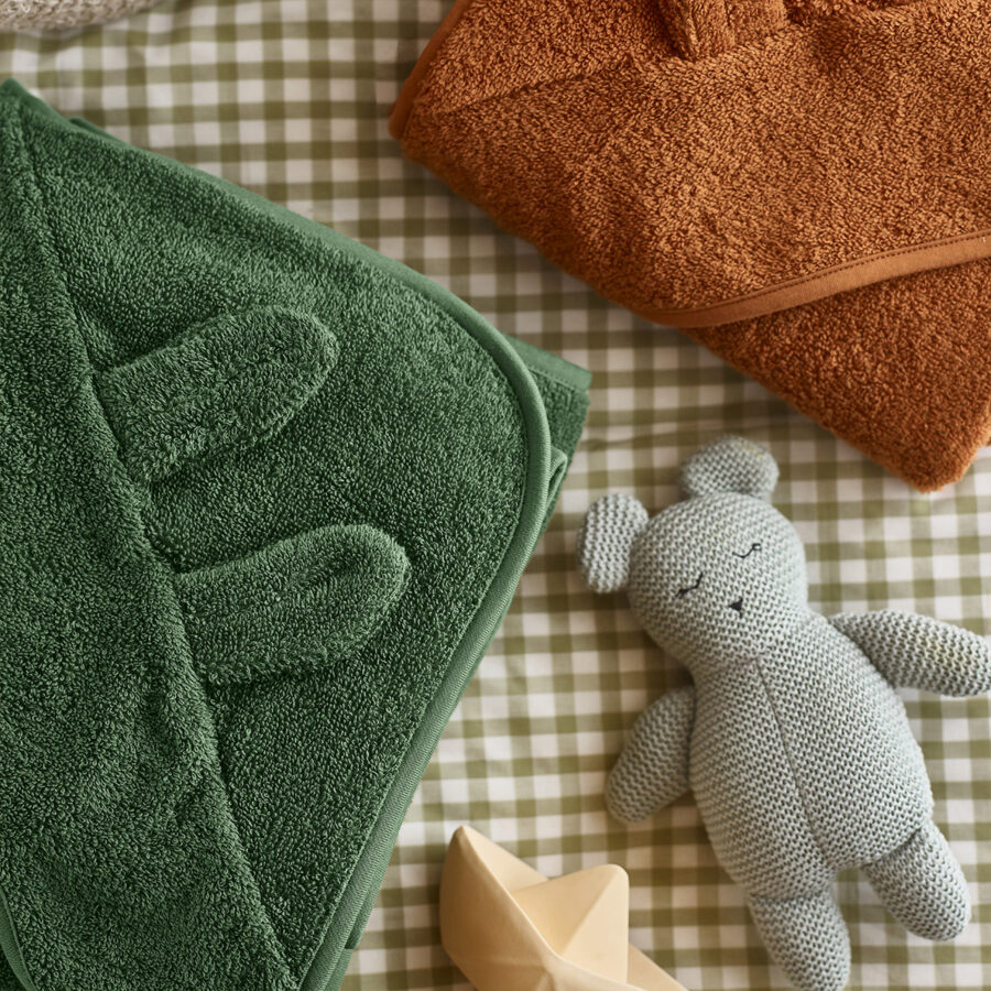 Pappini Cotton Hooded Towel – Sweet Pea Woodland Animal